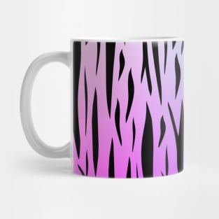 Tiger Stripes Pink Blue Mug